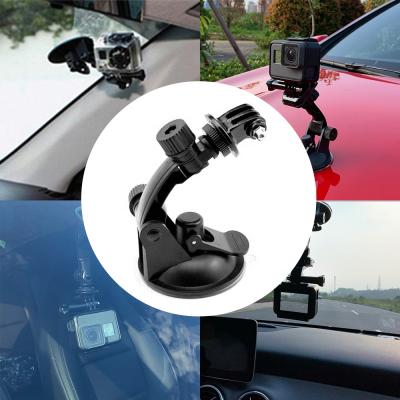 China Stabilizer Car Suction Cup Holder Adapter Action Glass Camera Mount For Gopro 9 8 7 6 5 4 Max Xiaomi YI 4K Accessories for sale