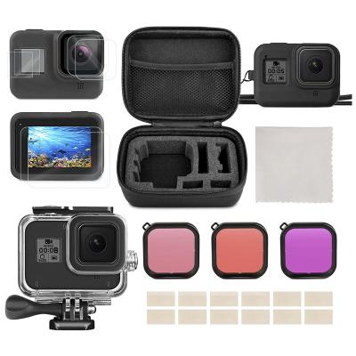 China Amazon Store Preferred Factory Supply New High Quality Set Base Specific Accessories Bundle For GoPro 8 Black K8252-1 for sale