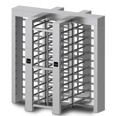 China Best price of full height SUS304 turnstile gate and good quality full height turnstile gate Shenzhen China for sale