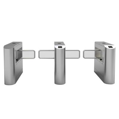 China High Quality 304 Stainless Steel Handicap Gate Swing Barrier Turnstile Lane 304 Wide Stainless Steel For Park for sale