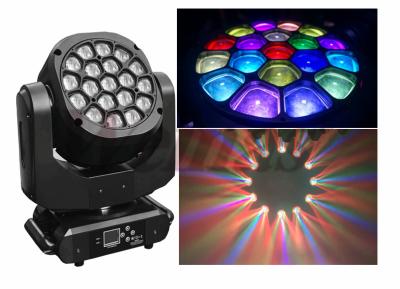 China 19pcsX15W Bee Eye Rgbw LED Moving Head / Sharpy Beam Moving Head With ZOOM Function for sale