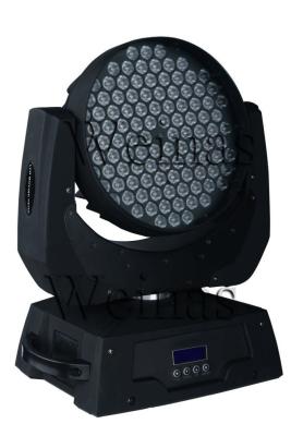 China Bar 3W*108PCS LED Beam Moving Head Light / LED Moving Wash Light LCD Display for sale