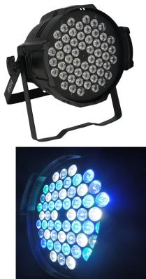 China 3W 54 RGBW LED Par Can Lights , LED Stage Lighting 8 Channels For Disco for sale