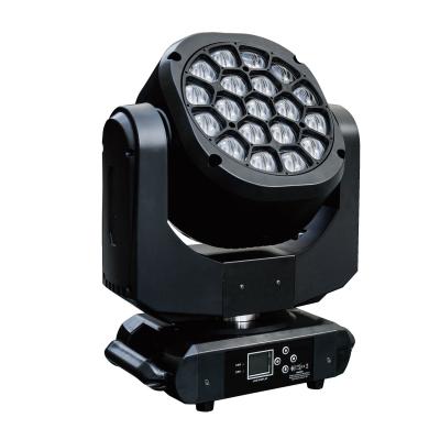 China Nominal RGBW 4 In 1 LED Bee Eye Moving Head Light 19PCS * 15W 50 / 60Hz for sale