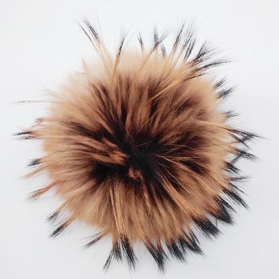 China Wholesale Fur Pom Poms Garment Raccoon/Hat Accessories/Fur Pom Poms for sale