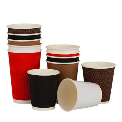 China Custom Logo Eco Friendly Paper Cup 10 Oz Capacity 100% Recyclable Materials Single Wall for sale