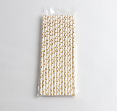 China Black Stripe Jumbo Paper Straws Eco Friendly and Disposable for Bubble Tea Drinking for sale