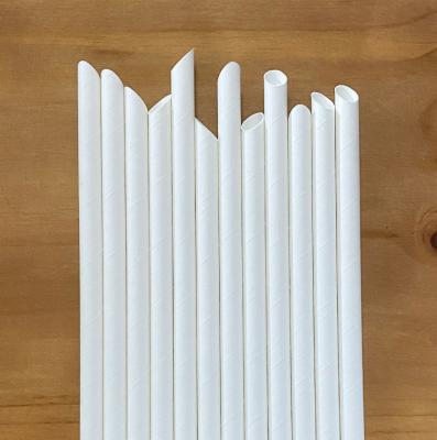 China Customized Colorful Biodegradable Paper Straws for Eco-Friendly Drinking for sale