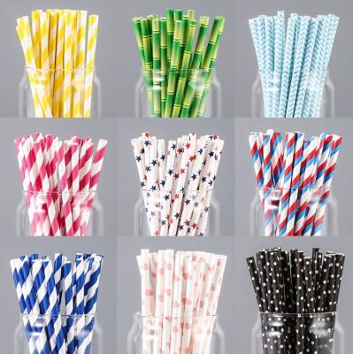 China Individual Packing Drinking Straws Disposable Colorful Custom Food Grade Material for sale