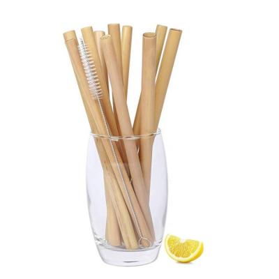 China 20cm Disposable Bamboo Straw Eco-Friendly and Natural for Travelling for sale