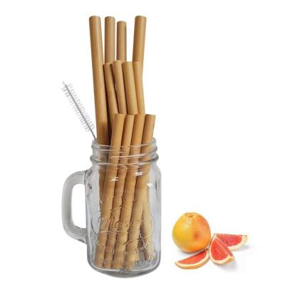 Cina ECO FRIENDLY NATURAL BAMBOO STRAW BAMBOO STRAW FOR TRAVELLING WHOLESALE BAMBOO STRAW HIGH QUALITY in vendita