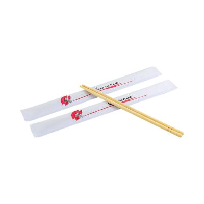 China Disposable Round Bamboo Chopsticks Sterilized Polished Treatment for sale