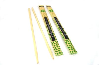 China Fast Food Restaurant Wooden Chopsticks Set Disposable Wrapped In Plastic Bags for sale