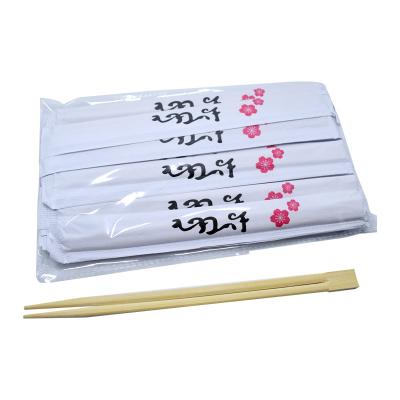 China Japanese Korean Style Sushi Chopsticks Reusable Bamboo Craft Chopstick Customized Logo Printed Chopsticks for sale