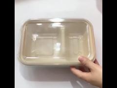 retangular bio food container