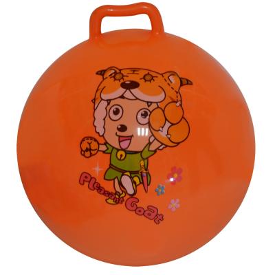 China space hopper printed inflatable PVC ball toys pleasant goat for sale