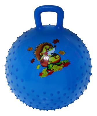 China space hopper printed inflatable PVC ball toys hedgehog for sale