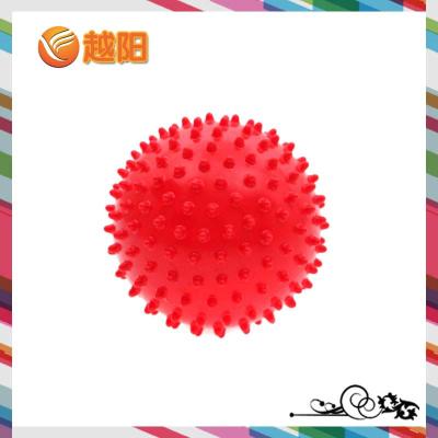 China Small PVC 3 Inch Red Color Inflatable Massage Ball (KH5-05) for sale