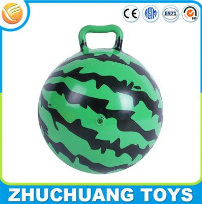 China wholesale full print kids toys space hopper watermelon ball for sale