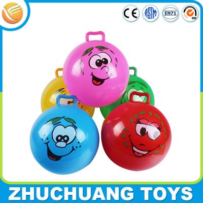 China wholesale cheap china smile face sticker kids toys ball for sale