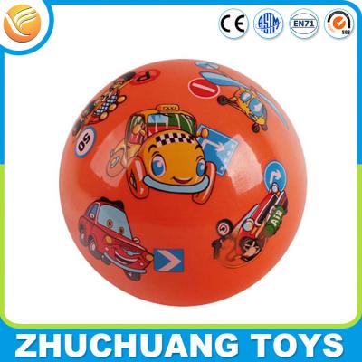 China inflatable multi animal print decal toy balls for kids for sale