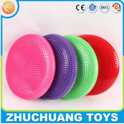 China pvc inflatable green life balance cushion,balance disc for sale