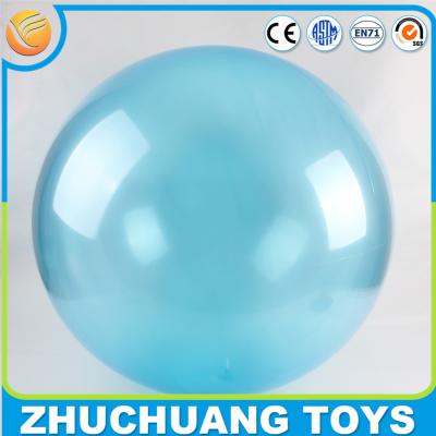 China 90cm transparent fitness equipment gym ball for sale