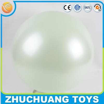 China 45cm inflatable glow in the dark ball for gym for sale