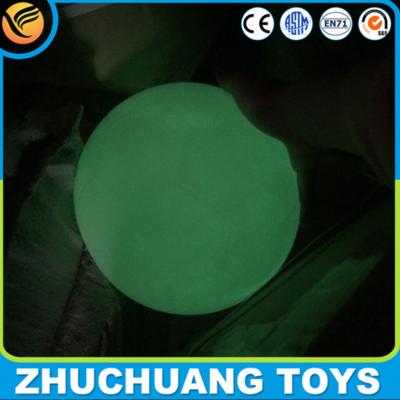 China pvc inflatable glow in the dark plastic football for sale