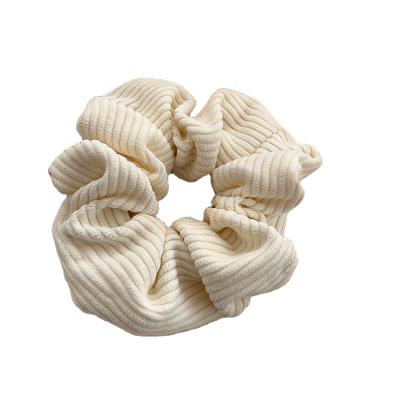 China Fashion Spring Cloth Soft Warm Hair Band Colorful Custom Color Welcomed For Girls Scrunchies for sale