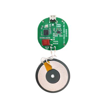 China Mobile Phone Tablet PC Board MP3 PCBA Maker Module Qi Control Coil Charger Charging Wireless Receiver for sale