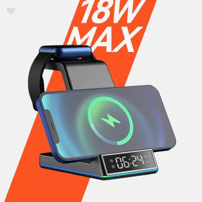 China Wireless Charger Lamp Wireless Clock Wireless Charger With Night Light Hot Selling Wireless Charger Lamp Wireless Clock Wireless Charger With Night Light for sale