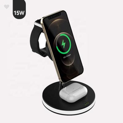 China Wireless Devices B2B Custom Charger 20w 3-1 Qi-enabled Wireless Charger Compatible With IPhone for sale