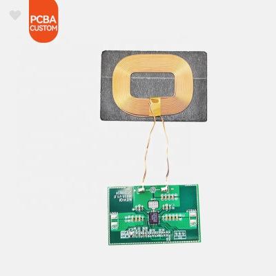 China FR4 Transmitter Qi PCBA Module Coil DIY Wireless Charging Fast Charging Circuit For iPhone Samsung Smartphone for sale