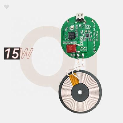 China Universal FR4 Qi Wireless Charger Receiver Module PS Wireless Charging Transmitter Module for sale