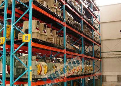 China 2.5t SS400 Galvanized Structural  Pallet Rack  Flexible Pick Retrieve for sale