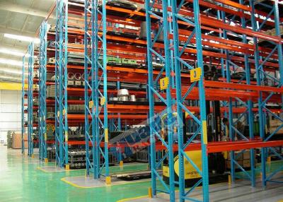 China Galvanized Heavy Duty Industrial Racking Q345 Steel Pallet Shelving for sale