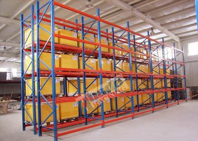 중국 Galvanized Stackable Pallet Racks 5000kg Industrial Warehouse Shelving 판매용