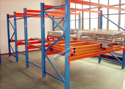 China Galvanized Pallet Racking Weight Capacity 1200Kg Custom Storage Shelving for sale