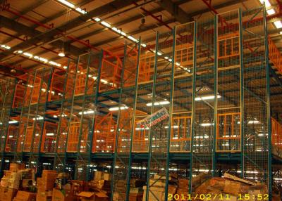 China Medium Duty Shelf Supported Mezzanine Multi Level Storage Roll Forming for sale