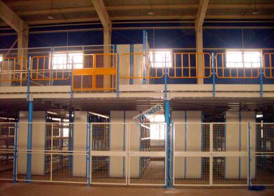 China ISO Certificated Rack Supported Mezzanine / Free Standing Mezzanine For High Ceiling Warehouse for sale