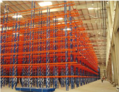 China Huade Metal 2.5t SS400 Galvanised Selective Pallet Rack Shelving for sale