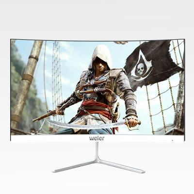 China 27inch weier curved 4K led gaming monitor curved screen 144Hz gaming computer monitor for sale