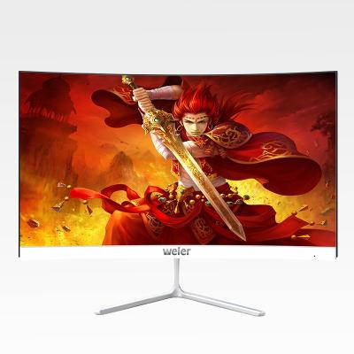 China 27 inch weier curved 4K slim 144hz led lcd curved gaming monitor lcd monitor for sale