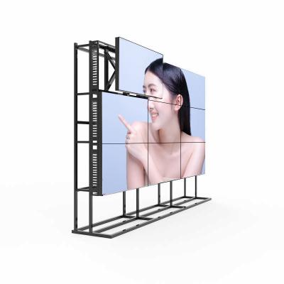 China 49inch 3x3 screen lcd video processor-controller outdoor splicing advertising wall for sale