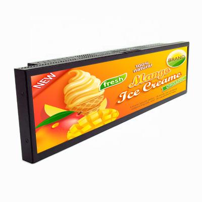 China 16.4inch weier outdoor stretched bar lcd screen for advertising digital signage for supermarket shelves underground for sale