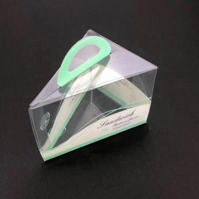 China Disposable Portable Greaseproof Cake Box Christmas Customize Logo Packaging Box For Cake for sale