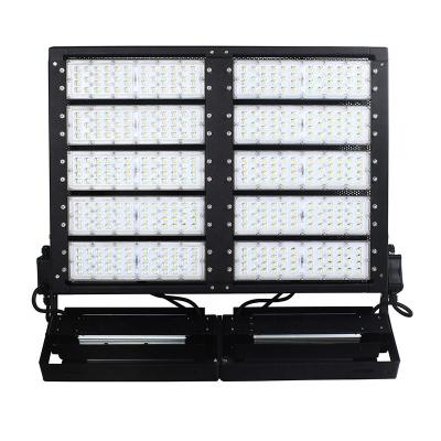 China Outdoor sports stadiums lighting using good heat dissipation 1000W LED stadium light with fin type radiator for sale