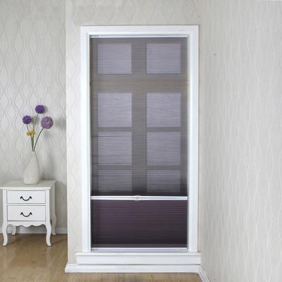 China Modern Patio Door Double Shades Cellular Blind Wireless Outdoor Honeycomb for sale