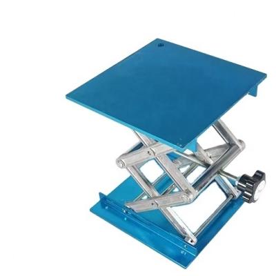 China Simple Stainless Steel Lab Use Scissor Lift Table Anti - Corrosion Platform for sale